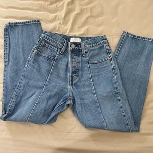 Straight Levi’s jeans